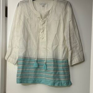 Charter Club Cream Blouse
